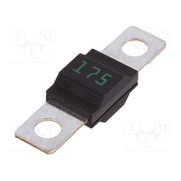 1 pcs x LITTELFUSE - 0498175.H - Fuse: fuse, 175A, 32VDC, M5 screw, automotive, 41mm, copper, MIDI