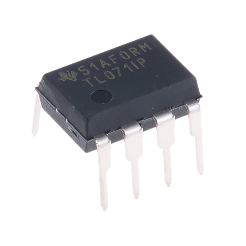 50 pcs - TL071IP Texas Instruments, Op Amp, 3MHz, 8-Pin PDIP