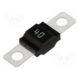 1 pcs x LITTELFUSE - 0498040.H - Fuse: fuse, 40A, 32VDC, M5 screw, automotive, 41mm, copper, MIDI