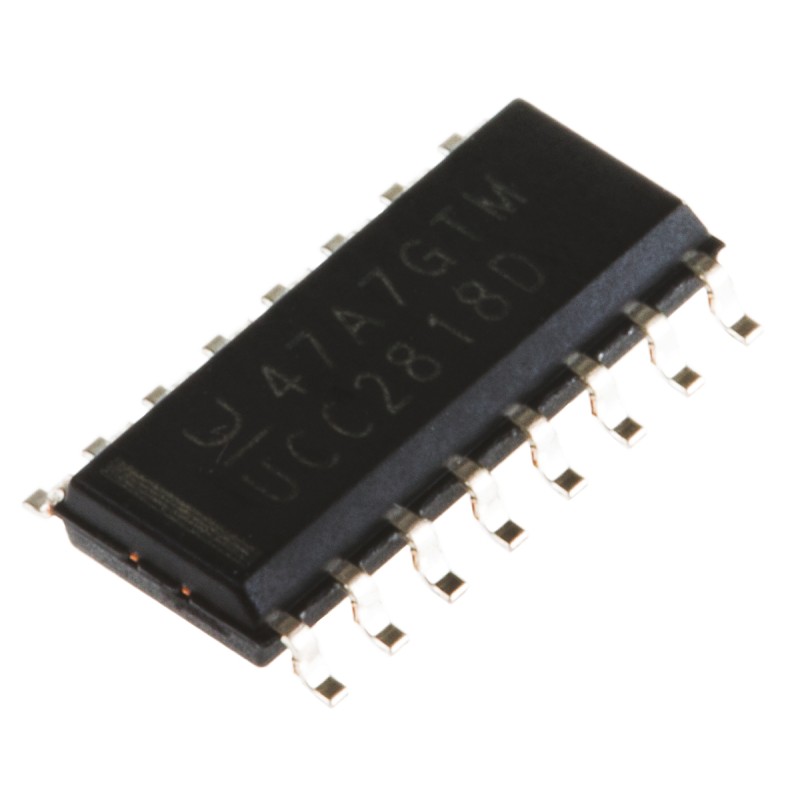 5 pcs - Texas Instruments UCC2818D, Power Factor Pre-Regulator Circuit, 115 kHz, 17 V 16-Pin, SOIC