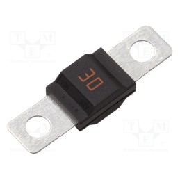 1 pcs x LITTELFUSE - 0498030.H - Fuse: fuse, 30A, 32VDC, M5 screw, automotive, 41mm, copper, MIDI