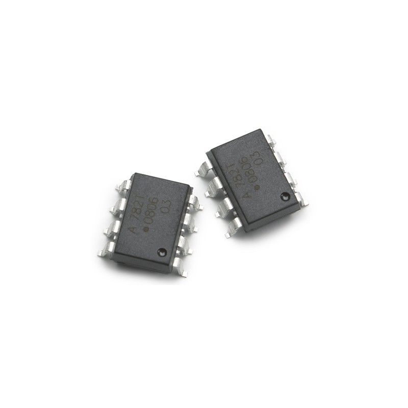 1 pcs - Broadcom, ACPL-782T-300E DC Input Transistor Output Optocoupler, Surface Mount, 8-Pin DIP