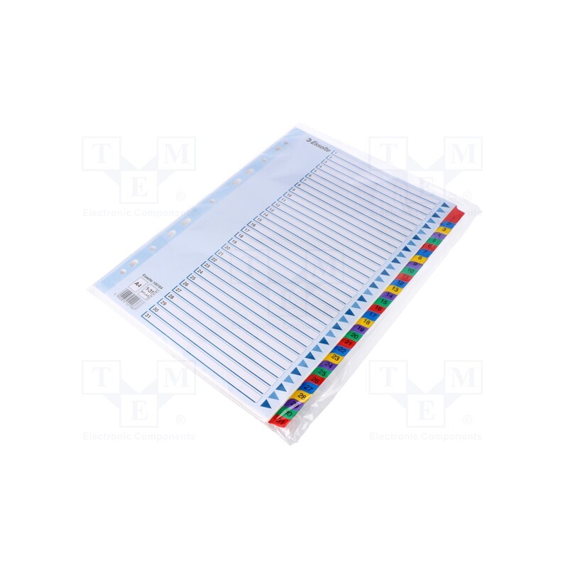 1 set x ESSELTE - 5902812221367 - File dividers numbered, Marking: 1-31