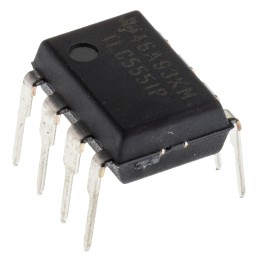 10 pcs - Texas Instruments TLC555IP, Timer Circuit 2MHz, 8-Pin PDIP