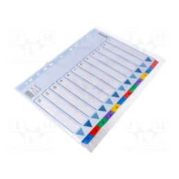 1 set x ESSELTE - 5902812221329 - File dividers numbered, Marking: 1-12