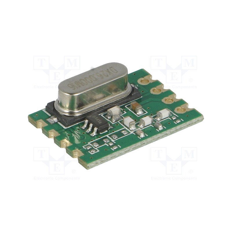 1 pcs x HOPE MICROELECTRONICS - RFM119W-868S1 - Module: RF, FM transmitter, FSK,GFSK,OOK, 868MHz, I2C, 1.8÷3.6VDC