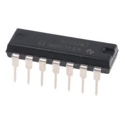 50 pcs - LM2902N Texas Instruments, Precision, Op Amp, 1.2MHz, 5 - 24 V, 14-Pin PDIP