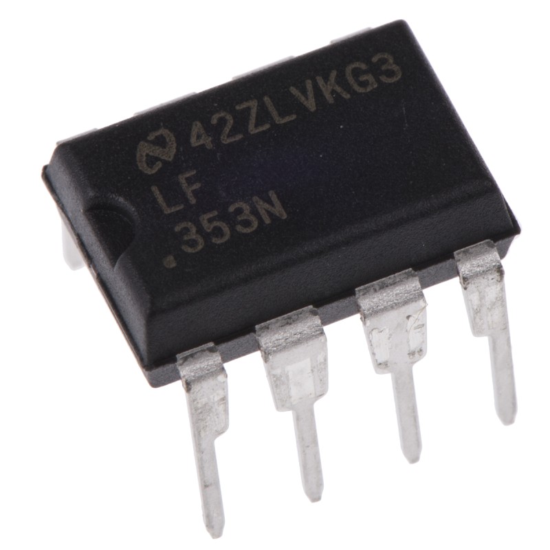 25 pcs - LF353N/NOPB Texas Instruments, Op Amp, 4MHz, 8-Pin MDIP