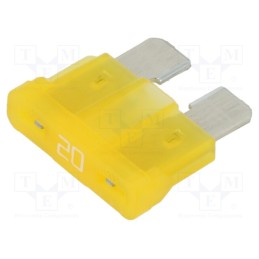 1 pcs x LITTELFUSE - 0287020.L - Fuse: fuse, 20A, 32VDC, push-in, automotive, 19mm, tin alloy, ATOF