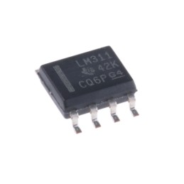 200 pcs - LM311D Texas Instruments, Comparator, Open Collector/Emitter O/P, 0.165μs 5 - 28 V 8-Pin SOIC