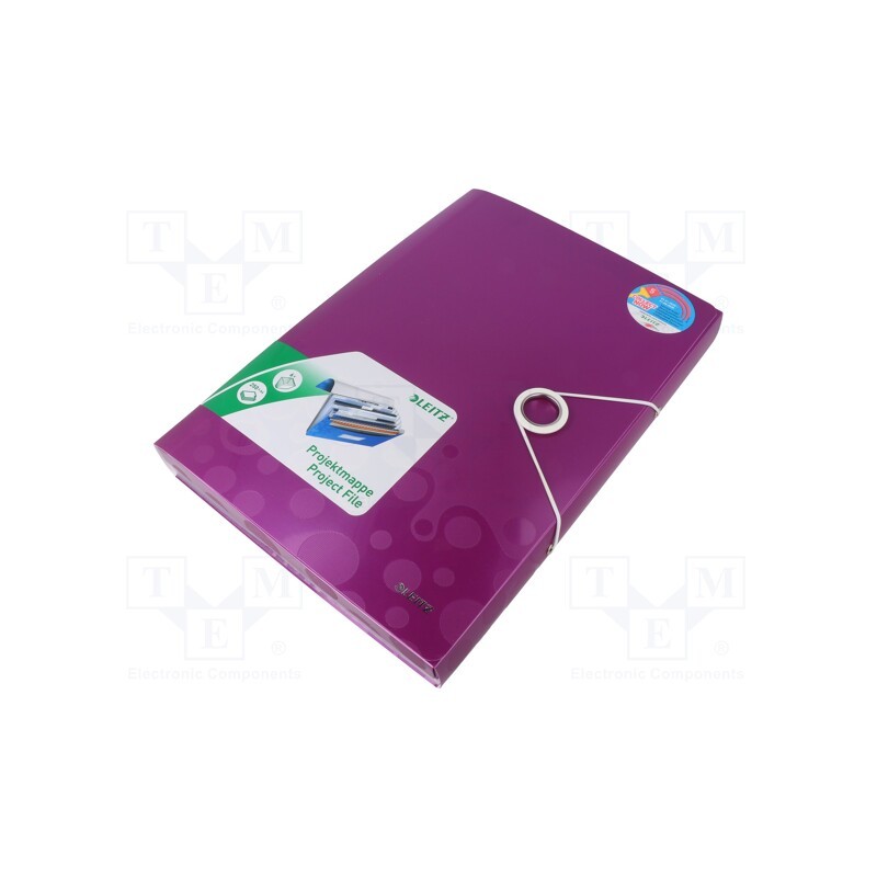 1 pcs x LEITZ - WOW-6/V - Folder, A4, violet, Number of slots: 6
