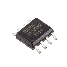 5 pcs - Microchip MIC4123YME, MOSFET 2, 3 A, 20V 8-Pin, SOIC