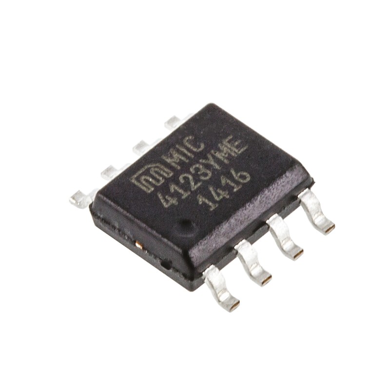 5 pcs - Microchip MIC4123YME, MOSFET 2, 3 A, 20V 8-Pin, SOIC