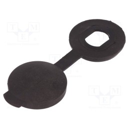 1 pcs x ROZTOCZE - 2.904.008 - Dust cover, elastomer thermoplastic TPE, black, M16