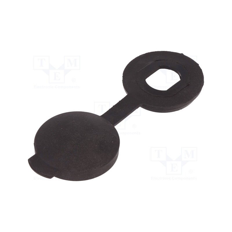 1 pcs x ROZTOCZE - 2.904.008 - Dust cover, elastomer thermoplastic TPE, black, M16