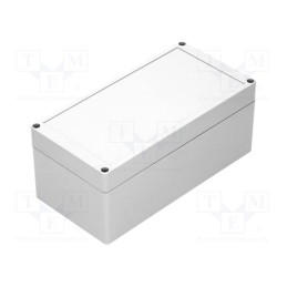 1 pcs x GAINTA - G3121 - Enclosure: multipurpose, X: 120mm, Y: 240mm, Z: 100mm, ABS, dark grey