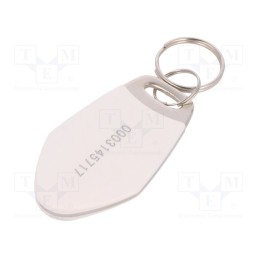 1 pcs x - S1035N-WE - RFID pendant, metal,plastic, white, 125kHz, 8BROM
