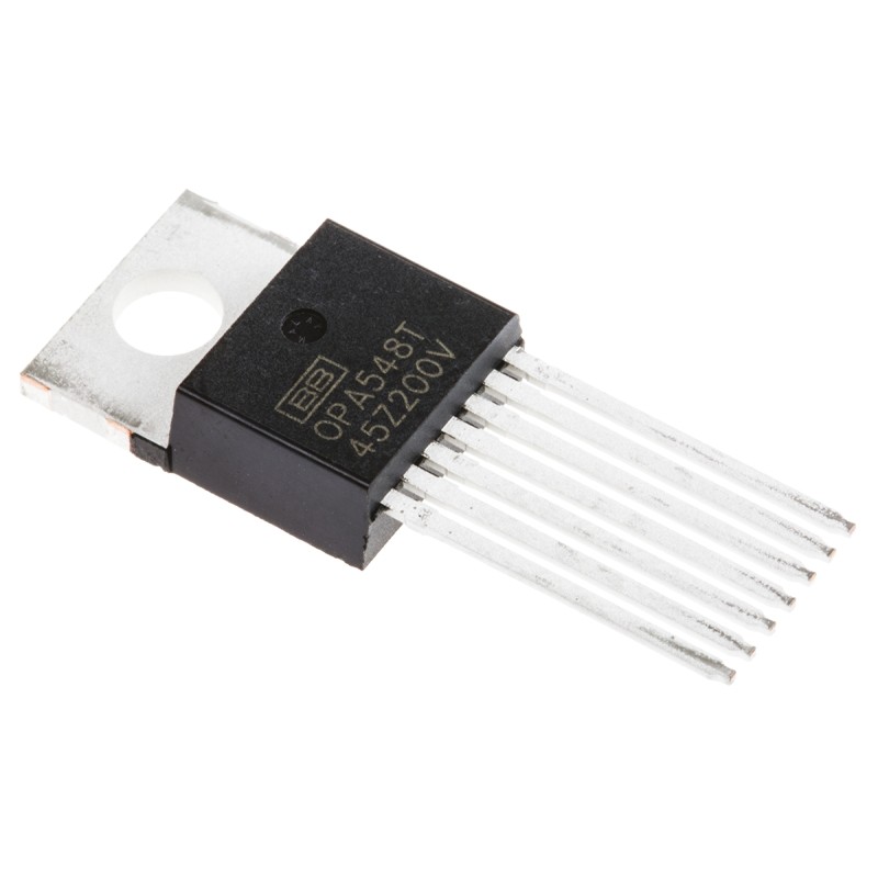 25 pcs - OPA548T-1 Texas Instruments, Power, Op Amp, 1MHz, 8 - 60 V, 7-Pin TO-220