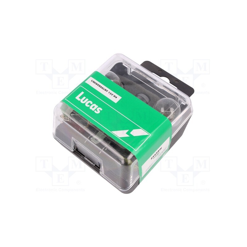 1 set x LUCAS - LLZ481-H4 - Filament lamp: automotive, P43t, LLZ, Kind of bulb: H4