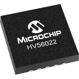 10 pcs - HV56022-V/KNX Microchip, Instrumentation Amplifier, 110mV Offset 124Hz, 3.3 V, 20-Pin VQFN