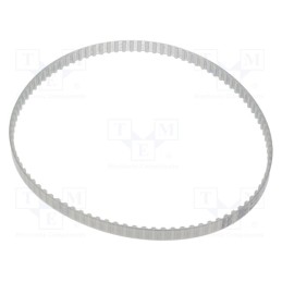1 pcs x OPTIBELT - T5 480 877ZA - Timing belt, T5, W: 8mm, H: 2.2mm, Lw: 480mm, Tooth height: 1.2mm