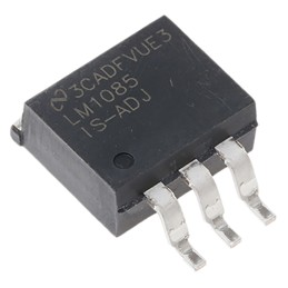 5 pcs - Texas Instruments LM1085IS-ADJ/NOPB, 1 Low Dropout Voltage, Voltage Regulator 3A 3-Pin, D2PAK (TO-263)