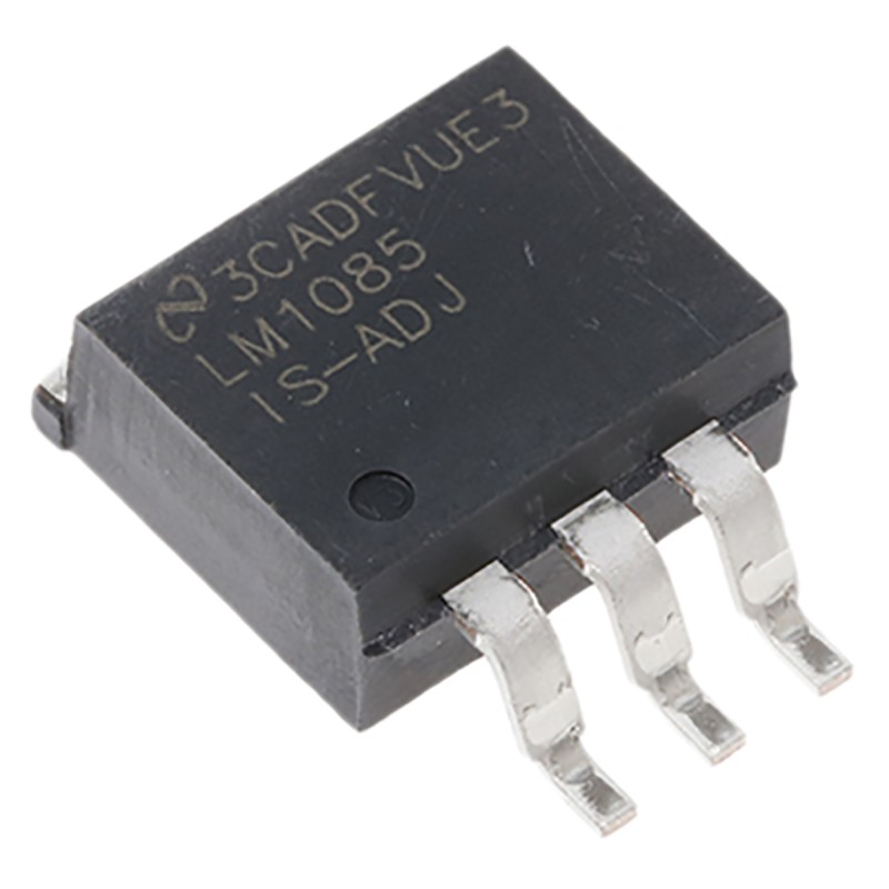 5 pcs - Texas Instruments LM1085IS-ADJ/NOPB, 1 Low Dropout Voltage, Voltage Regulator 3A 3-Pin, D2PAK (TO-263)