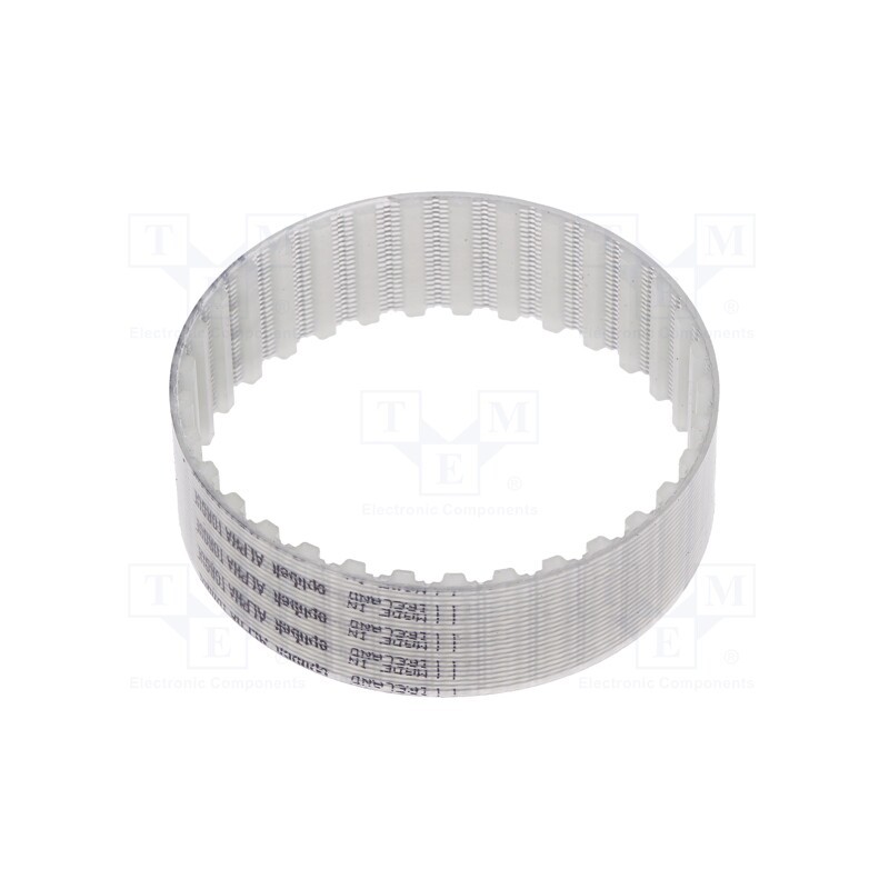1 pcs x OPTIBELT - T5 165 1677ZA - Timing belt, T5, W: 16mm, H: 2.2mm, Lw: 165mm, Tooth height: 1.2mm
