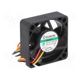 1 pcs x SUNON - HA30101V3-1000U-G99 - Fan: DC, axial, 12VDC, 30x30x10mm, 5.92m3/h, 15.1dBA, Vapo, 28AWG