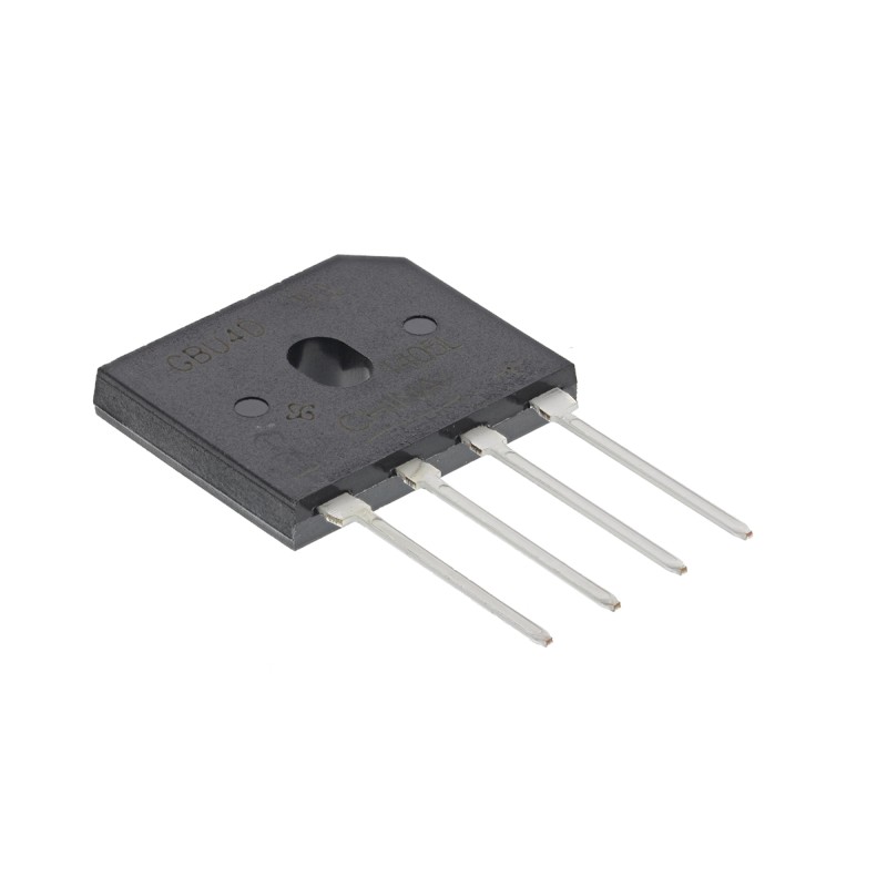 5 pcs - Vishay Bridge Rectifier, 4A, 200V, 4-Pin