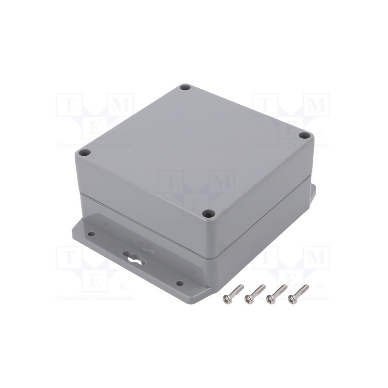 1 pcs x GAINTA - G386MF-IP67 - Enclosure: multipurpose, X: 120mm, Y: 120mm, Z: 60mm, ABS, dark grey