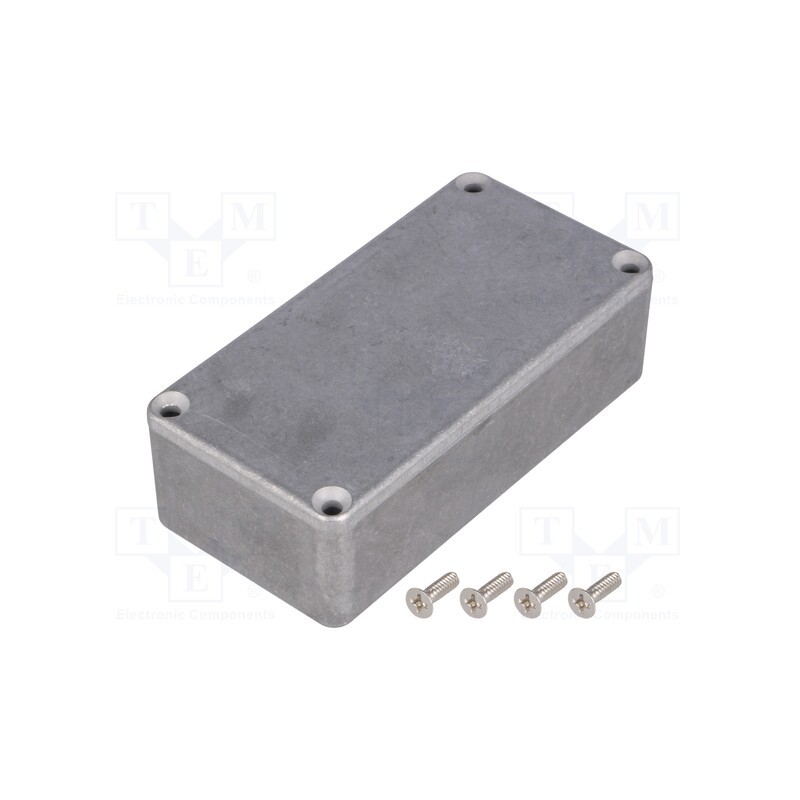 1 pcs x HAMMOND - 1590G2 - Enclosure: multipurpose, X: 50mm, Y: 100mm, Z: 31mm, 1590, aluminium
