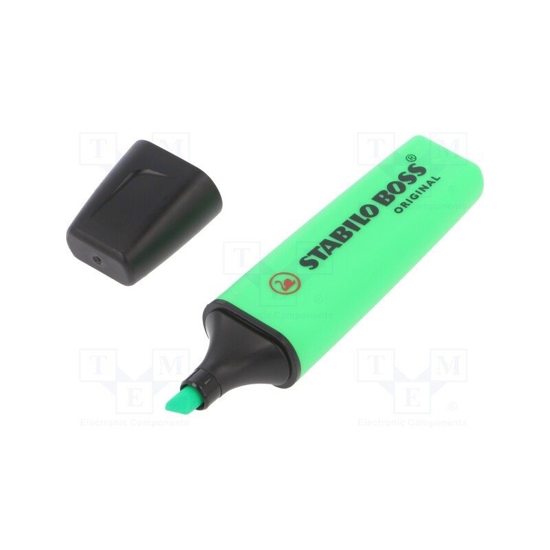 1 pcs x STABILO - 4006381333641 - Highlighter, light green, BOSS