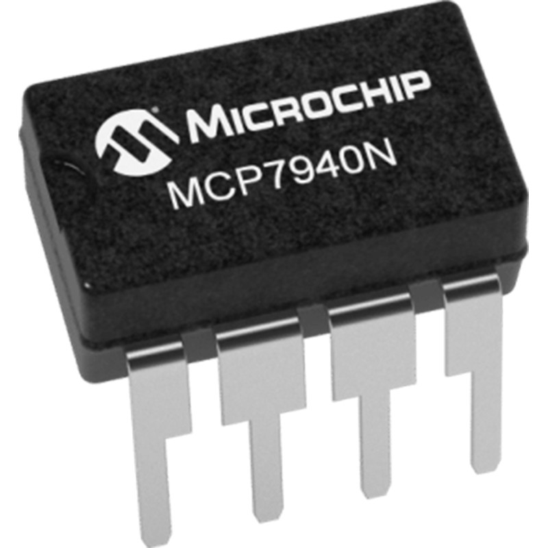 30 pcs - Microchip MCP7940N-E/SN, Real Time Clock (RTC) Serial-I2C, 8-Pin SOIC