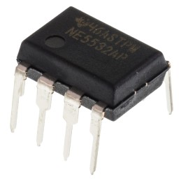 25 pcs - NE5532AP Texas Instruments, Op Amp, 10MHz, 8-Pin PDIP