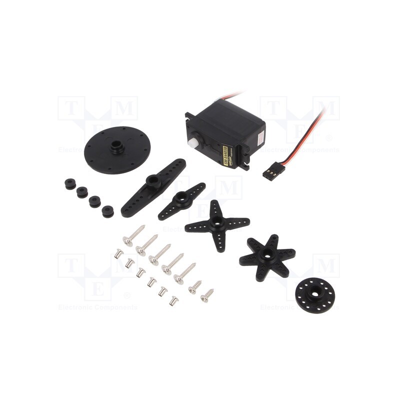 1 pcs x SpringRC - OKY8086 - Motor: servo, 4.8÷6VDC, standard, digital, 40x20.2x36mm, plastic