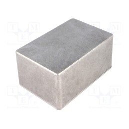 1 pcs x HAMMOND - 1590T - Enclosure: multipurpose, X: 80mm, Y: 120mm, Z: 55mm, 1590, aluminium