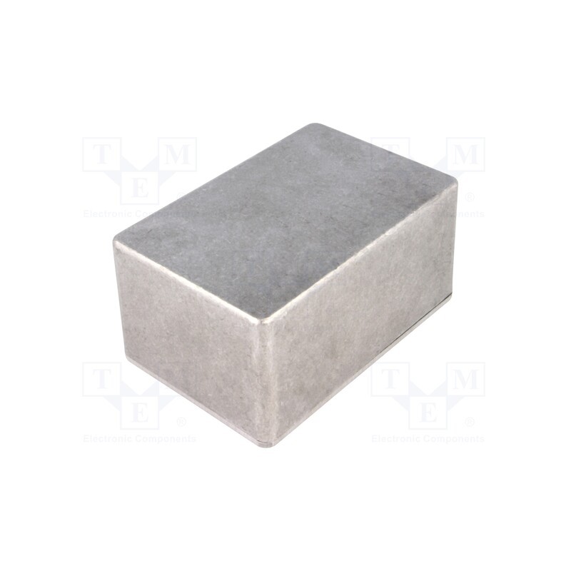 1 pcs x HAMMOND - 1590T - Enclosure: multipurpose, X: 80mm, Y: 120mm, Z: 55mm, 1590, aluminium