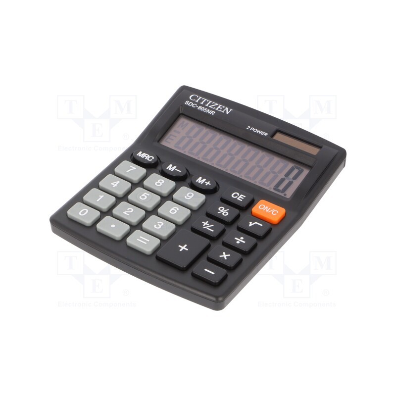 1 pcs x CITIZEN - SDC805NR - Calculator