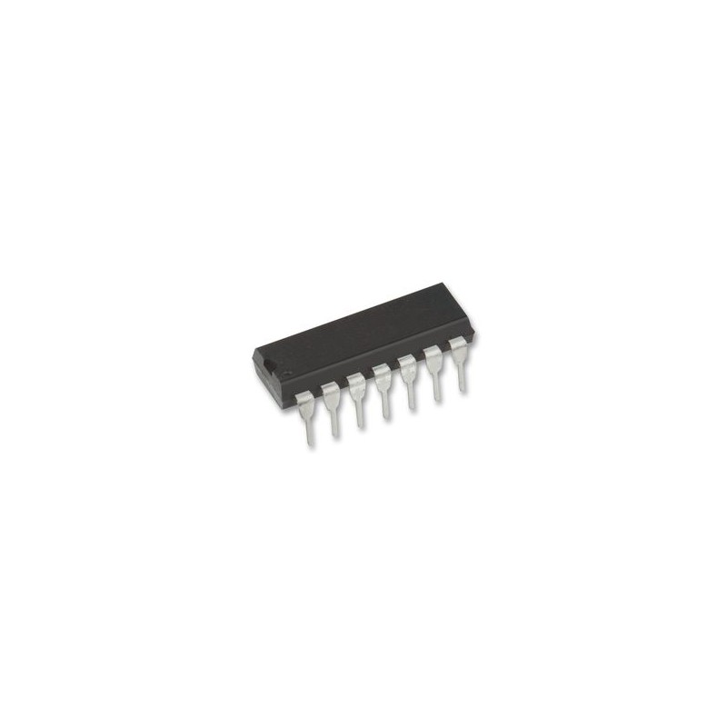 10 pcs - MCP4261-502E/P, Digital Potentiometer 5kΩ 257-Position Linear 2-Channel Serial-SPI 14 Pin, PDIP