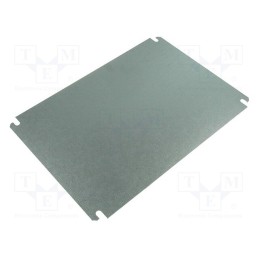 1 pcs x FIBOX - EKPVT - Mounting plate, steel, W: 238mm, L: 338mm, Thk: 1.5mm, Plating: zinc