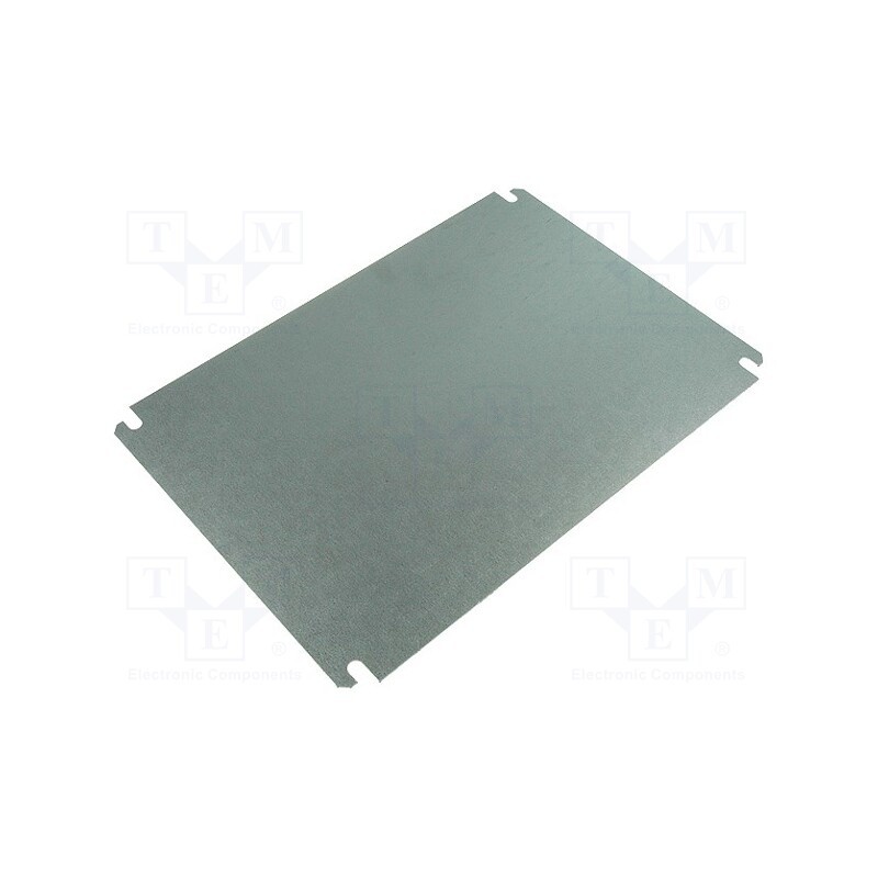 1 pcs x FIBOX - EKPVT - Mounting plate, steel, W: 238mm, L: 338mm, Thk: 1.5mm, Plating: zinc