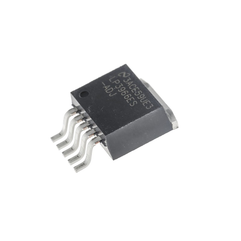 1 pcs - Texas Instruments LP3966ES-ADJ/NOPB, 1 Linear Voltage, Voltage Regulator 3A, 1.2 - 5 V 5-Pin, D2PAK (TO-263)