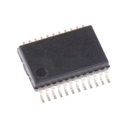 2 pcs - Maxim Integrated, DAC Octal 8 bit- ±1/2LSB Serial (SPI), 24-Pin SSOP