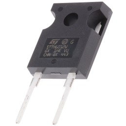 5 pcs - STMicroelectronics 1200V 60A, Rectifier Diode, 2-Pin DO-247 STTH6012W