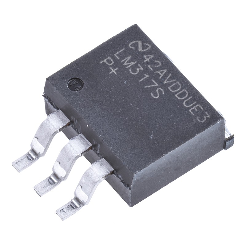 5 pcs - Texas Instruments LM317S/NOPB, 1 Linear Voltage, Voltage Regulator 1.5A, 1.2 - 37 V 3-Pin, D2PAK (TO-263)