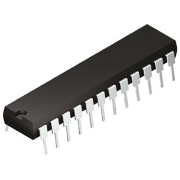 5 pcs - Analog Devices, DAC 12 bit-, 143ksps, ±0.2%FSR Parallel, 24-Pin PDIP