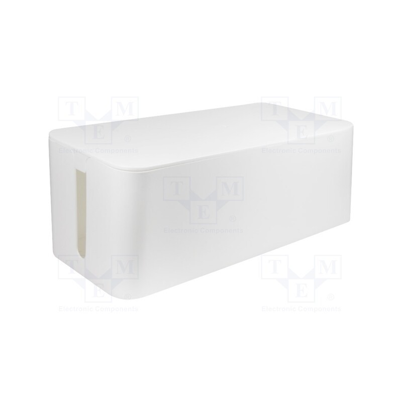 1 pcs x LOGILINK - KAB0063 - Cable box, white, W: 157mm, L: 407mm, H: 133.5mm