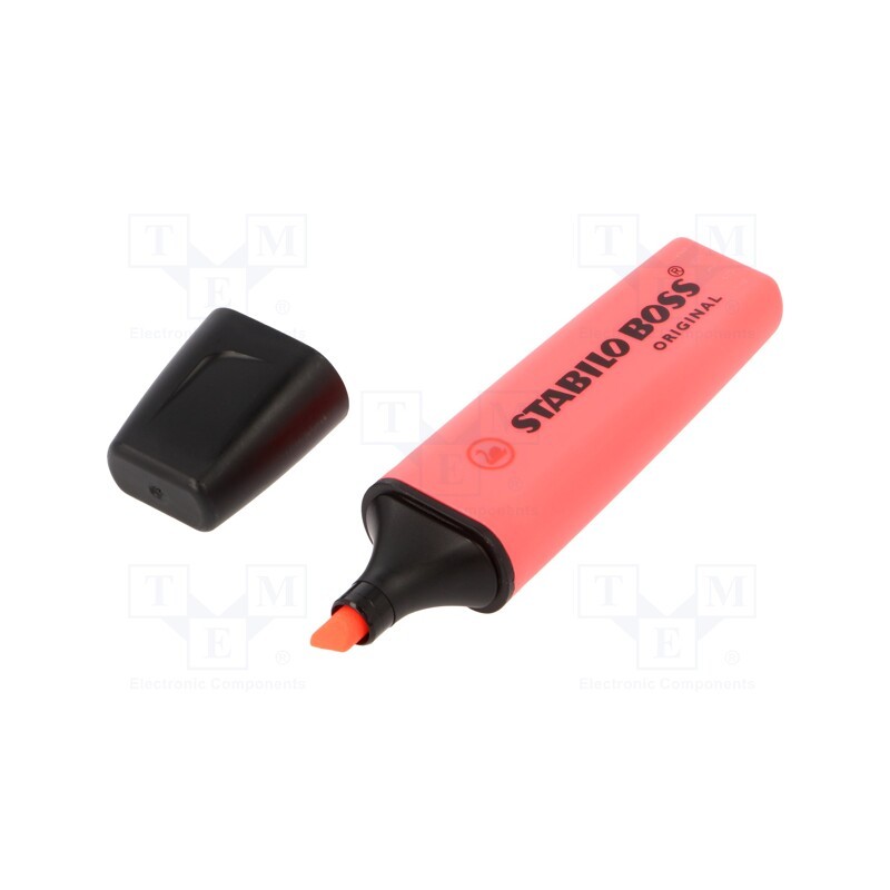 1 pcs x STABILO - 4006381333658 - Highlighter, orange (dark), BOSS