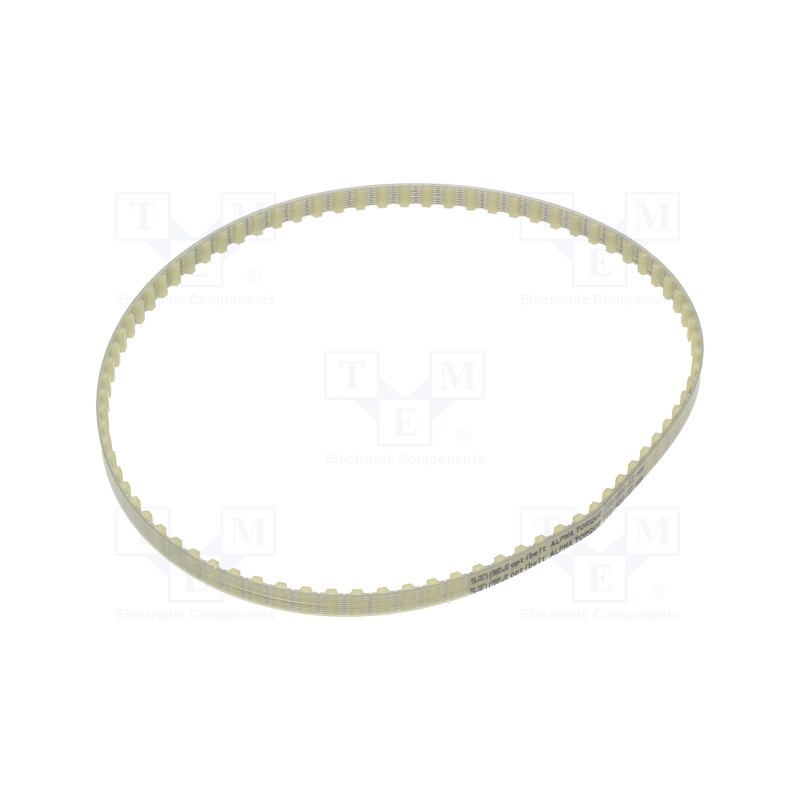 1 pcs x OPTIBELT - T10 800 1077ZA - Timing belt, T10, W: 10mm, H: 4.5mm, Lw: 800mm, Tooth height: 2.5mm